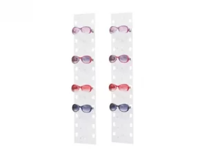 Sunglasses wall mounted shelf