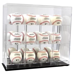 baseball display cabinet