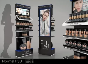 cosmetic display case