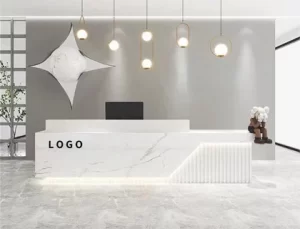 Countertop reception desk