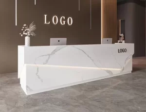 Stone Reception desk