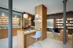 Sunglasses display rack