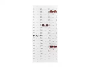 Sunglasses wall mount shelf