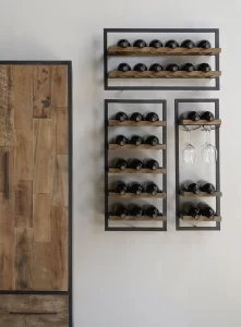 wall wine rack