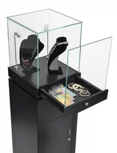 wood jewelry display