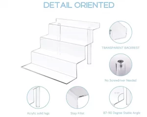 Acrylic Stair Shelf