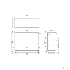 Brown-Counter-Height-Reception-Desk
