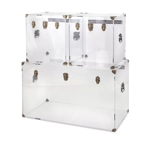Clear Acrylic Storage Bins