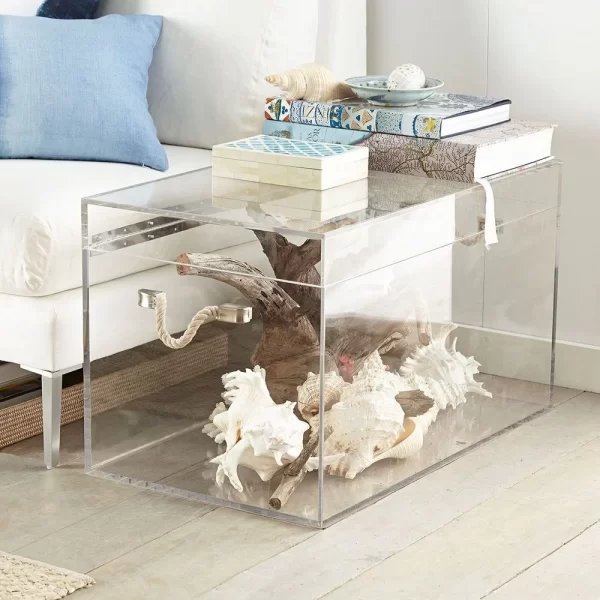 Clear Acrylic Storage Bins
