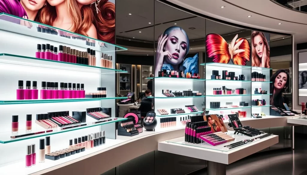 cosmetic display