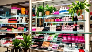 cosmetic display, display stand cosmetics, acrylic cosmetic display,