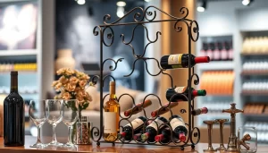 decorative wine holders