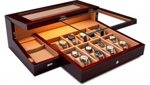 luxury watch storage case