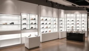 modular shoe display systems