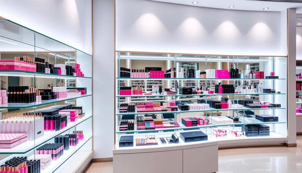 retail cosmetic merchandising