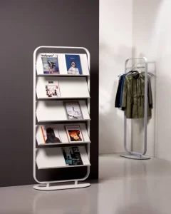 metal book display stand