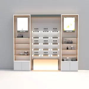 makeup display cabinet