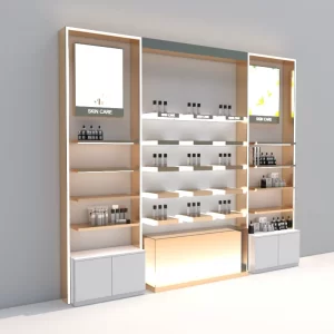 makeup display cabinet