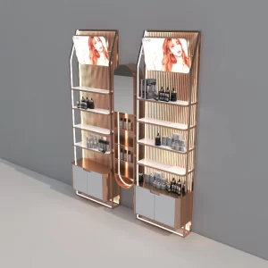 makeup display cabinet