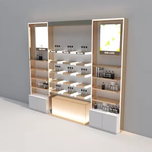 makeup display cabinet