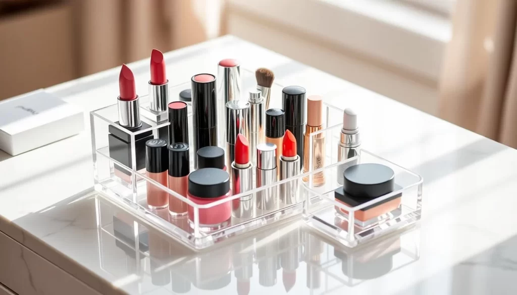makeup organizer