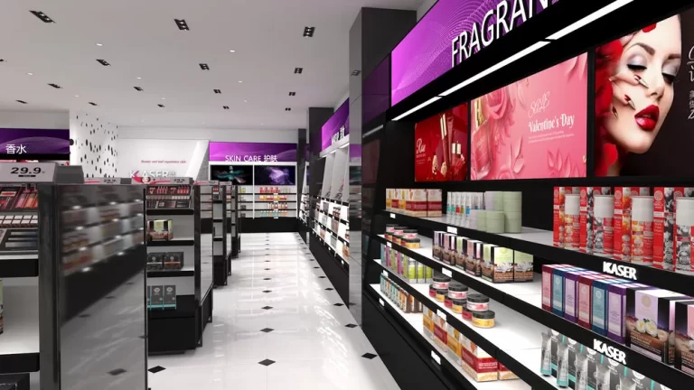 Luxury Cosmetic Packaging Displays