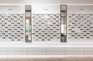 Sunglasses Display Wall