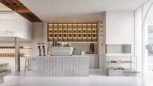 Bubble Tea Shop Interior Decoration