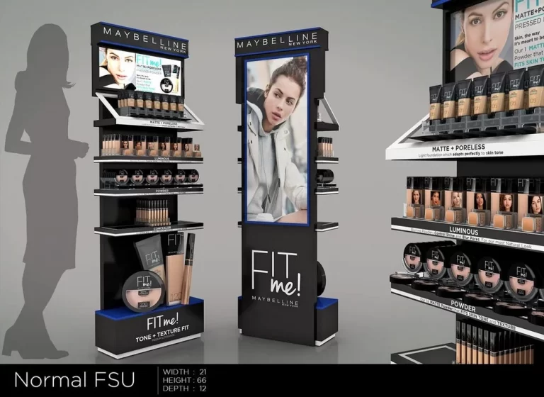 cosmetic display stands