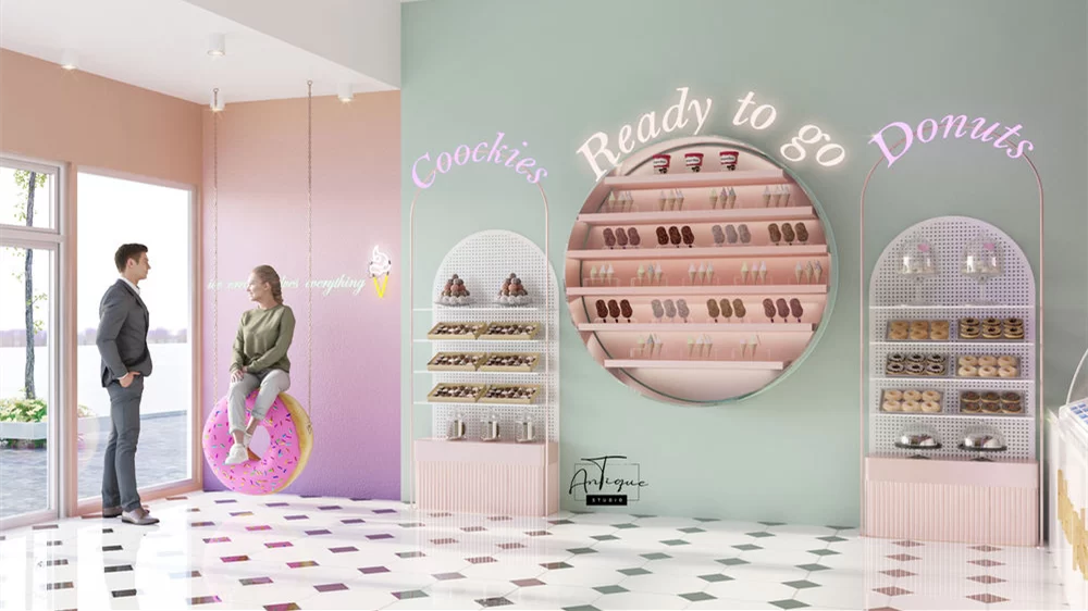 Donuts Store Design Interior