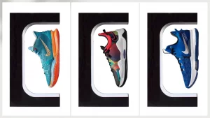 sneaker floating display