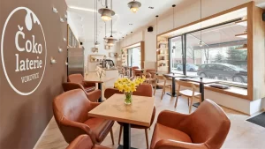 Wooden Grain Coffee Shop Design Ideas